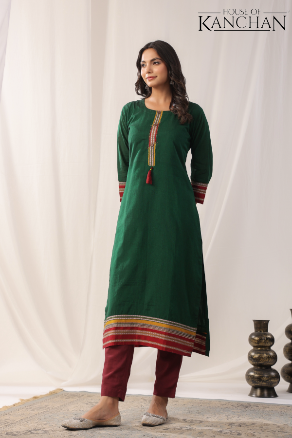 Navya A-line slit kurta