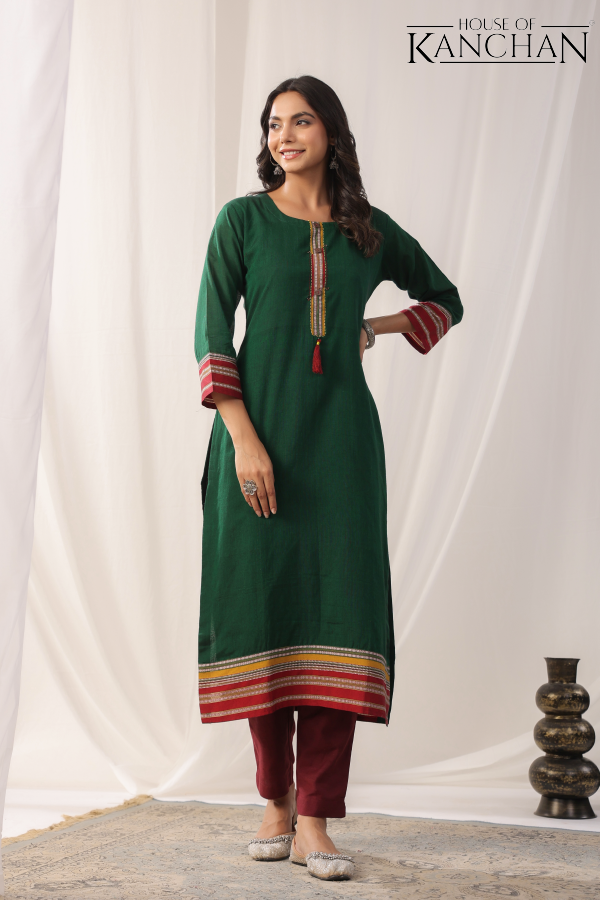 Navya A-line slit kurta