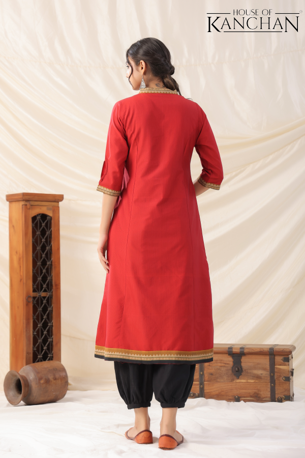 Niharika A-line slit kurta