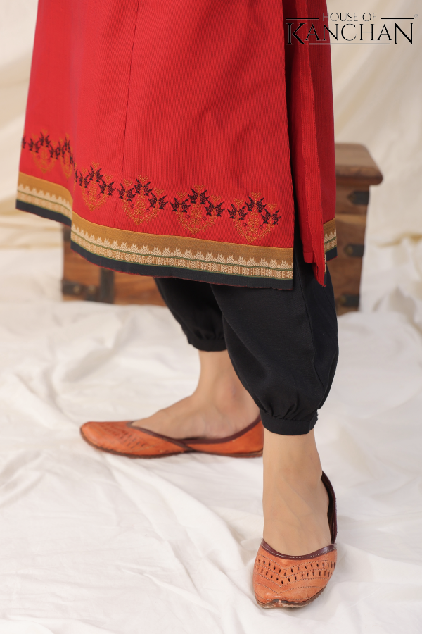 Niharika A-line slit kurta