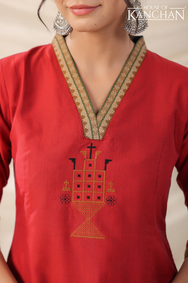 Niharika A-line slit kurta