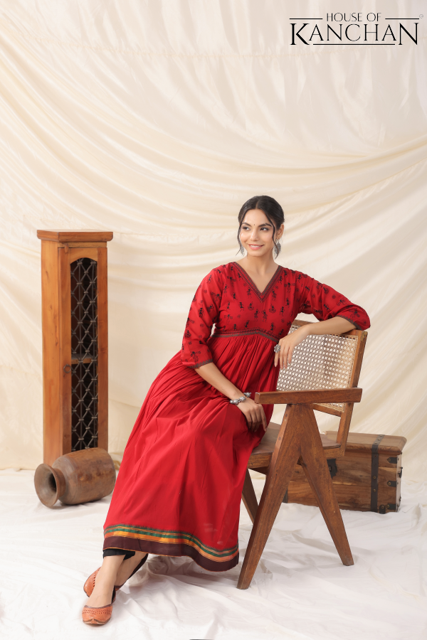 Kavana Anarkali Alia Cut Kurta