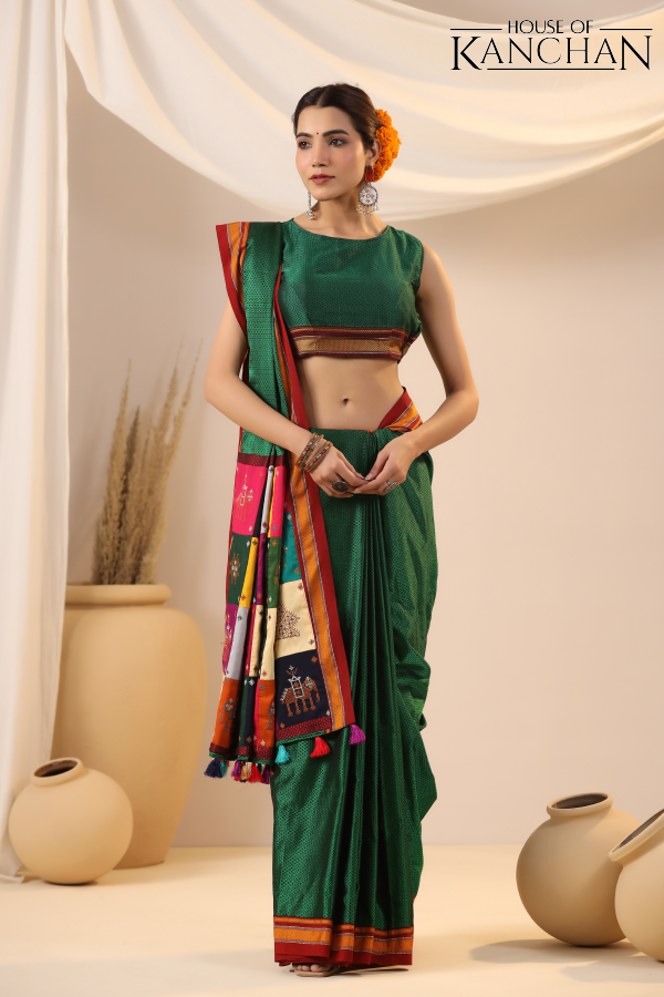 Green Khan Saree